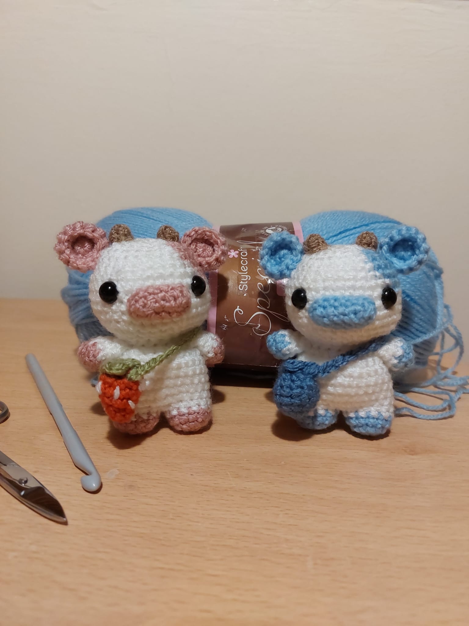 Handmade amigurumi plushies